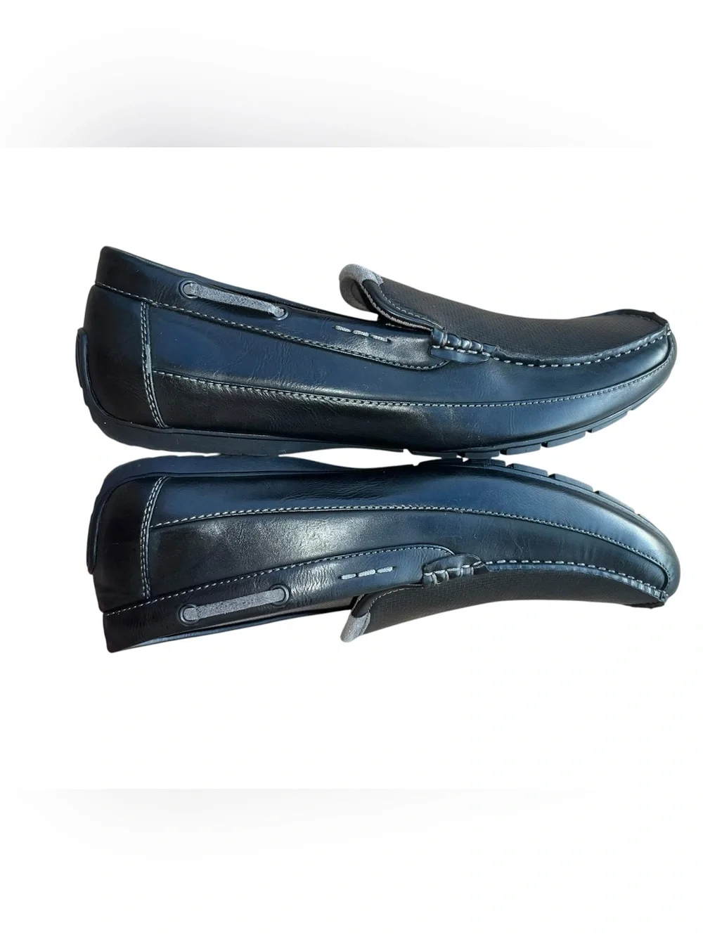 MEN'S HONIOR BLACK STEVE MADDEN SHOES Size 11 NWOB